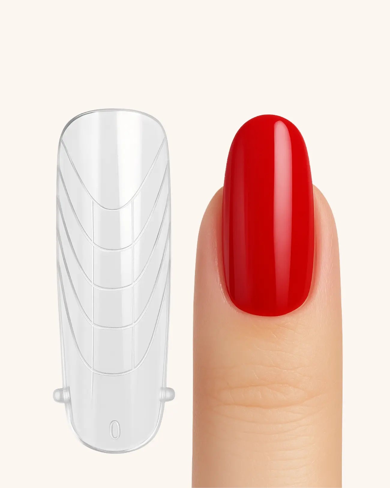 Glamnailsprofessional Dual Form Tips de Uñas | Redondo (120 piezas)