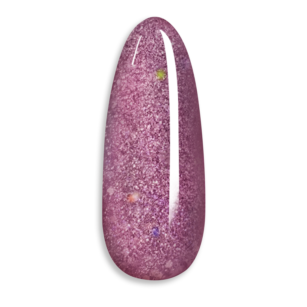 Glamnailsprofessional gellak One Step Gel | Glittering Rose