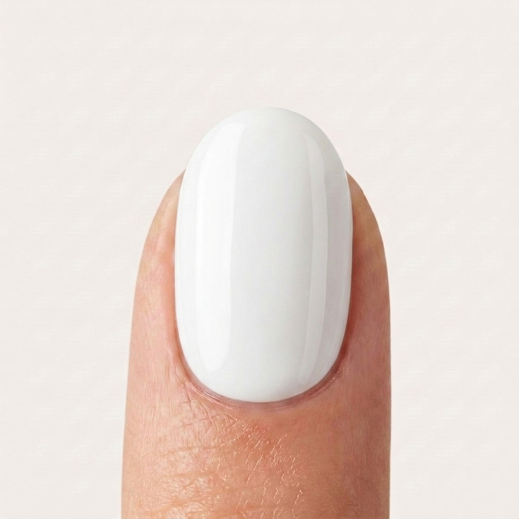 Polygel White Daisy Glamnailsprofessional