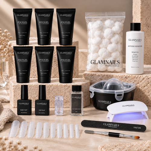 Polygel Kit de Inicio | 3+3 Colores Gratis