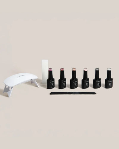 Glamnailsprofessional Salud y belleza > Cuidado de uñas > Gel de uñas 3 en 1 One Step Gellak Everything Starter set | 3+3 colores gratis